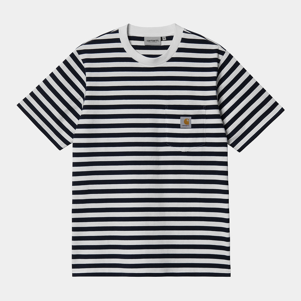 T-Shirt' Dark Navy / White | SALARIUM