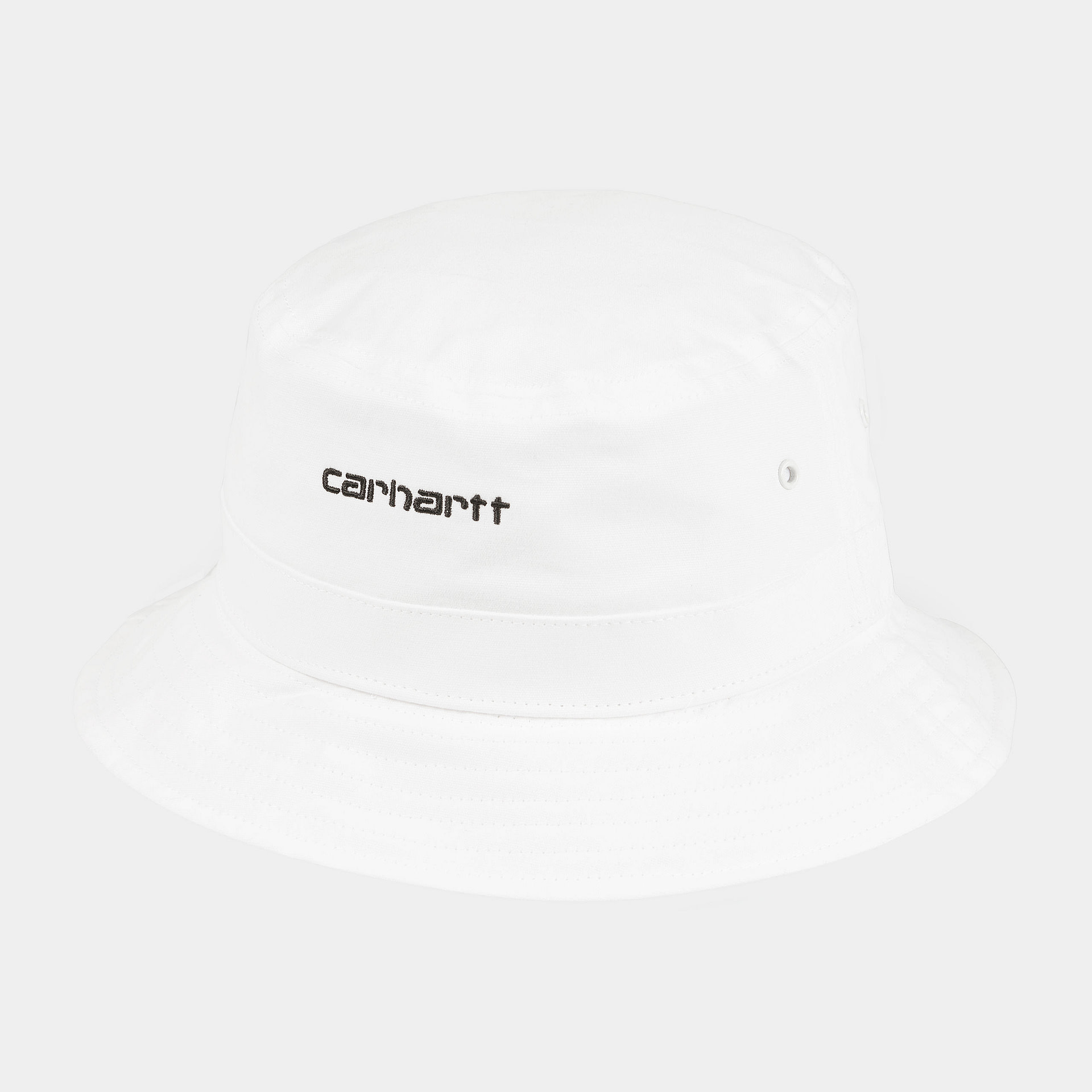 Carhartt WIP 'Script Bucket Hat' White 