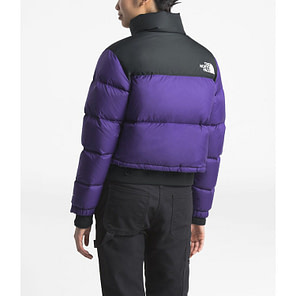 the north face nuptse crop femme